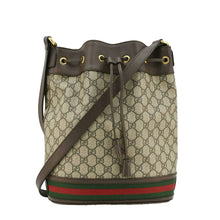 Load image into Gallery viewer, GUCCI Ophidia GG Supreme Canvas Bucket Bag Beige 540457
