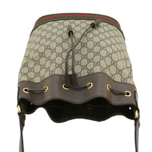 Load image into Gallery viewer, GUCCI Ophidia GG Supreme Canvas Bucket Bag Beige 540457
