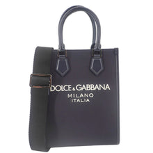Load image into Gallery viewer, DOLCE &amp; GABBANA Small Nylon Crossbody Bag Navy Blue
