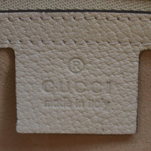 Load image into Gallery viewer, GUCCI Totem Butterfly Medium Leather Shoulder Bag Beige 505344
