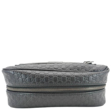 Load image into Gallery viewer, GUCCI GG Microguccissima Leather Toiletry Case Black 419775
