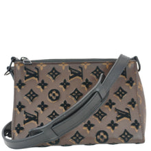 Load image into Gallery viewer, LOUIS VUITTON Triangle  Monogram Tuffetage Messenger Bag Brown
