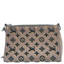 Load image into Gallery viewer, LOUIS VUITTON Triangle  Monogram Tuffetage Messenger Bag Brown
