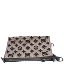 Load image into Gallery viewer, LOUIS VUITTON Triangle  Monogram Tuffetage Messenger Bag Brown
