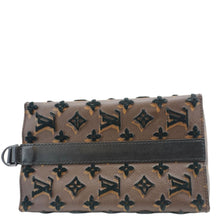 Load image into Gallery viewer, LOUIS VUITTON Triangle  Monogram Tuffetage Messenger Bag Brown
