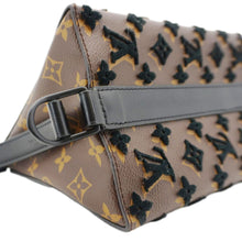 Load image into Gallery viewer, LOUIS VUITTON Triangle  Monogram Tuffetage Messenger Bag Brown
