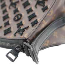 Load image into Gallery viewer, LOUIS VUITTON Triangle  Monogram Tuffetage Messenger Bag Brown
