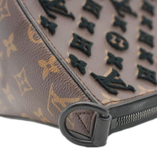 Load image into Gallery viewer, LOUIS VUITTON Triangle  Monogram Tuffetage Messenger Bag Brown
