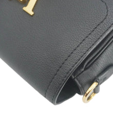 Load image into Gallery viewer, LOUIS VUITTON Lockme Tender Grained Calfskin Leather Shoulder Bag Black
