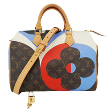 Load image into Gallery viewer, LOUIS VUITTON Speedy 30 Game On Bandouliere Monogram Canvas Shoulder Bag Brown
