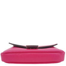 Load image into Gallery viewer, FENDI Micro Baguette Leather Crossbody Bag Pink
