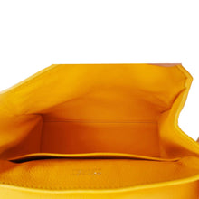 Load image into Gallery viewer, GOYARD Saigon Mini Chevron Print Coated Canvas Top Handle Shoulder Bag Yellow
