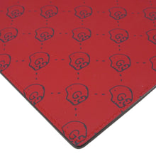Load image into Gallery viewer, GUCCI Ghost Hamlet Skull Calfskin Leather Zip Pouch Hibiscus Red 457010
