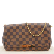 Load image into Gallery viewer, LOUIS VUITTON Favorite MM Damier Ebene Clutch Bag Brown
