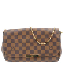 Load image into Gallery viewer, LOUIS VUITTON Favorite MM Damier Ebene Clutch Bag Brown
