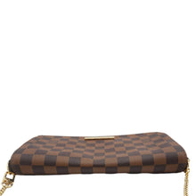 Load image into Gallery viewer, LOUIS VUITTON Favorite MM Damier Ebene Clutch Bag Brown
