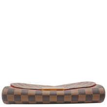 Load image into Gallery viewer, LOUIS VUITTON Favorite MM Damier Ebene Clutch Bag Brown
