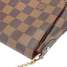 Load image into Gallery viewer, LOUIS VUITTON Favorite MM Damier Ebene Clutch Bag Brown
