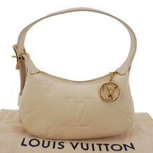 Load image into Gallery viewer, LOUIS VUITTON Moon Mini Monogram Empreinte Leather Hobo Bag Off White
