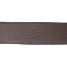 Load image into Gallery viewer, GUCCI Interlocking Buckle GG Supreme Canvas Belt Beige 734771 Size 85/34
