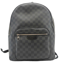 Load image into Gallery viewer, LOUIS VUITTON Josh Damier Graphite Backpack Black
