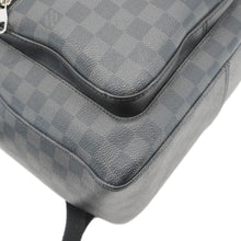 Load image into Gallery viewer, LOUIS VUITTON Josh Damier Graphite Backpack Black
