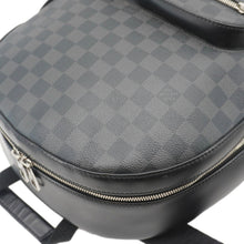 Load image into Gallery viewer, LOUIS VUITTON Josh Damier Graphite Backpack Black
