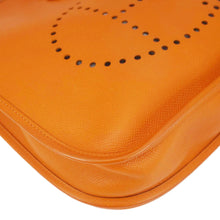 Load image into Gallery viewer, HERMES Evelyne PM Leather Crossbody Bag Orange
