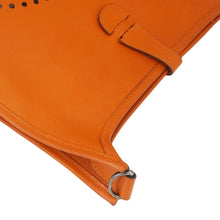 Load image into Gallery viewer, HERMES Evelyne PM Leather Crossbody Bag Orange
