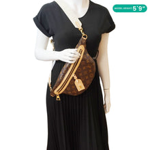 Load image into Gallery viewer, LOUIS VUITTON High Rise Monogram Canvas Bumbag Brown
