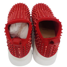 Load image into Gallery viewer, CHRISTIAN LOUBOUTIN Spike Sock Sneakers Red Size US 6
