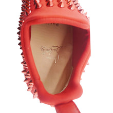 Load image into Gallery viewer, CHRISTIAN LOUBOUTIN Spike Sock Sneakers Red Size US 6
