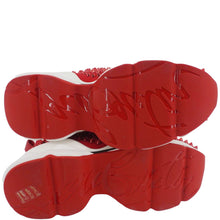 Load image into Gallery viewer, CHRISTIAN LOUBOUTIN Spike Sock Sneakers Red Size US 6
