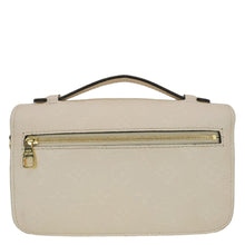 Load image into Gallery viewer, LOUIS VUITTON Metis East West Pochette Empreinte Leather Crossbody Bag Cream
