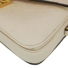 Load image into Gallery viewer, LOUIS VUITTON Metis East West Pochette Empreinte Leather Crossbody Bag Cream
