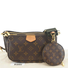 Load image into Gallery viewer, LOUIS VUITTON Multi Pochette Accessoires Monogram Canvas Crossbody Bag Brown
