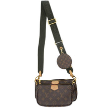 Load image into Gallery viewer, LOUIS VUITTON Multi Pochette Accessoires Monogram Canvas Crossbody Bag Brown
