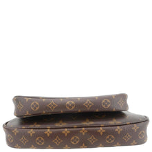 Load image into Gallery viewer, LOUIS VUITTON Multi Pochette Accessoires Monogram Canvas Crossbody Bag Brown
