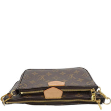 Load image into Gallery viewer, LOUIS VUITTON Multi Pochette Accessoires Monogram Canvas Crossbody Bag Brown
