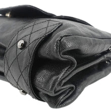 Load image into Gallery viewer, CHANEL Pocket in The City Caviar Leather Shoulder Bag Black
