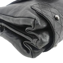 Load image into Gallery viewer, CHANEL Pocket in The City Caviar Leather Shoulder Bag Black
