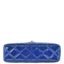 Load image into Gallery viewer, CHANEL Coco Shine Flap Small Quilted Patent Leather Shoulder Bag Blue
