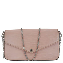 Load image into Gallery viewer, LOUIS VUITTON Felicie Pochette Epi Leather Crossbody Bag Pink
