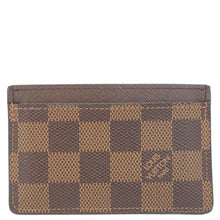 Load image into Gallery viewer, LOUIS VUITTON Damier Ebene Cardholder Brown
