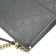 Load image into Gallery viewer, GUCCI Padlock Medium Leather Chain Shoulder Bag Black 409486
