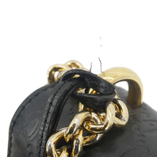 Load image into Gallery viewer, GUCCI Padlock Medium Leather Chain Shoulder Bag Black 409486
