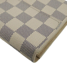 Load image into Gallery viewer, LOUIS VUITTON Porte Tresor Damier Azur Wallet White
