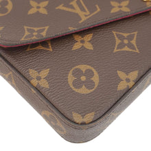 Load image into Gallery viewer, LOUIS VUITTON Felicie Pochette Monogram Canvas Crossbody Bag Brown
