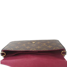 Load image into Gallery viewer, LOUIS VUITTON Felicie Pochette Monogram Canvas Crossbody Bag Brown
