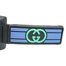 Load image into Gallery viewer, GUCCI GG Crystal Nylon Belt Size 100.40 Blue 778889
